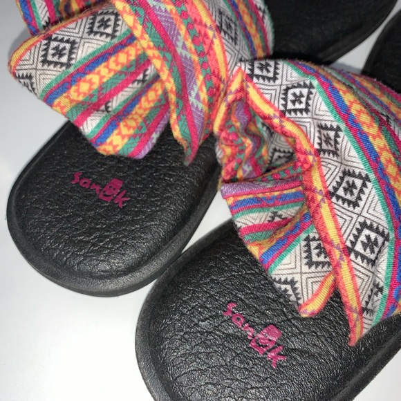 Sanuk Womens Yoga Sling 2 Prints Slip Ons - Picture 8 of 9